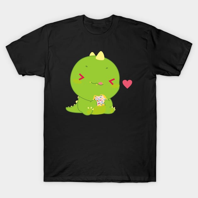 Nani Cute Dinosaur cute baby dino T-Shirt by 1Y_Design